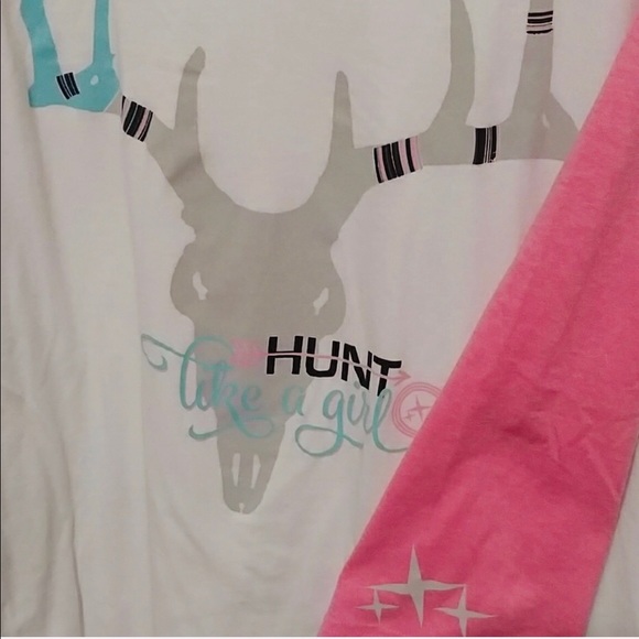 SALE - Hunt like a girl t-shirt. CUTE - Picture 7 of 8